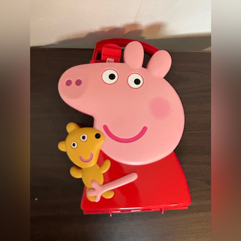 Vintage Peppa Pig Lunch Box/ Tote